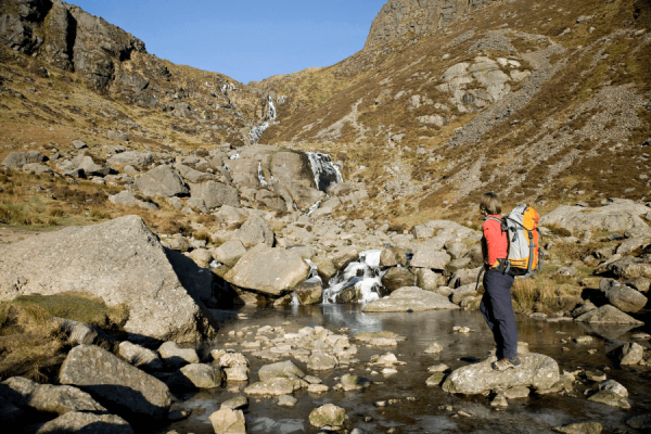 Mahon Falls, Comeragh Mountains, galleria di Co Waterford